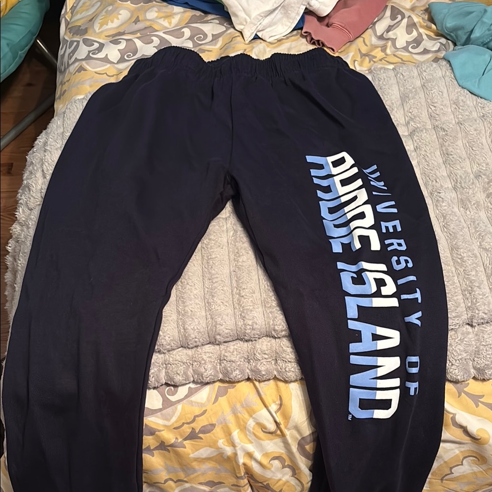 University of Rhode Island Kids Navy Sweatpants